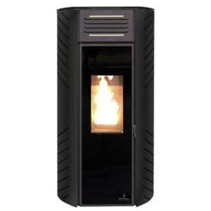 Estufa de Pellets CTL Zara 10 kW Negro