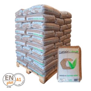 CARBON VERDE PELLET - Palet de 70 sacos de pellets
