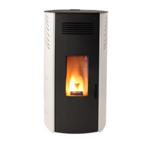 Estufa de pellets CTL Emy 8 kW Blanco